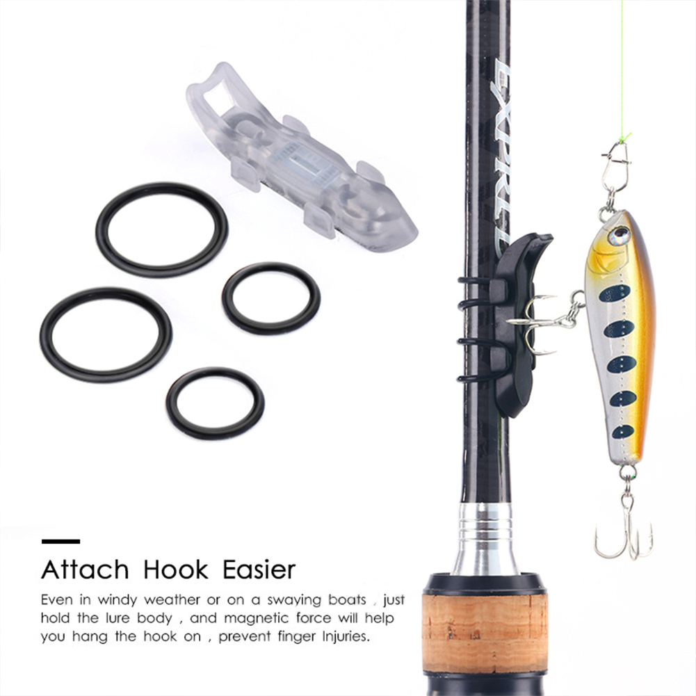 Fishing Hook Jig - Magnetic Fixed Lure Jig Hooks Holder