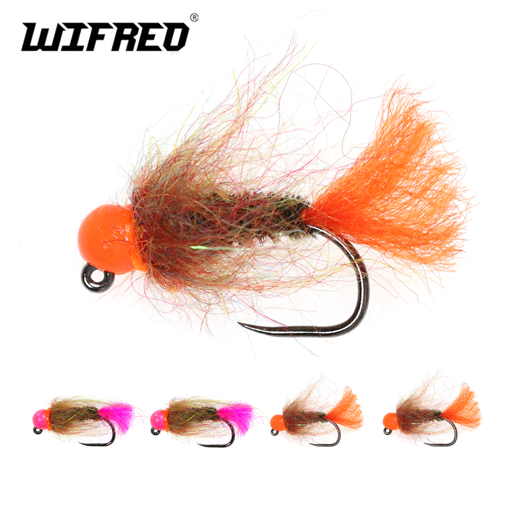Wifreo 12pcs Tungsten Beadhead – Fishing Hook Barbless Bewertung und Preis