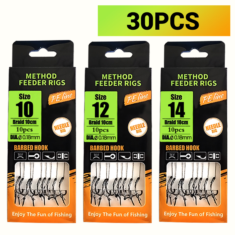 Carp Fishing Rigs Pre Tied, Me – Fishing Hook Barbless Bewertung und Preis