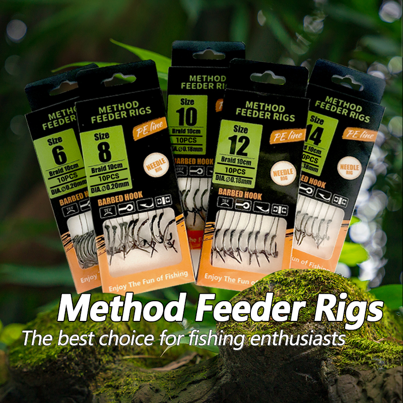 Carp Fishing Rigs Pre Tied, Me – Fishing Hook Barbless Bewertung und Preis
