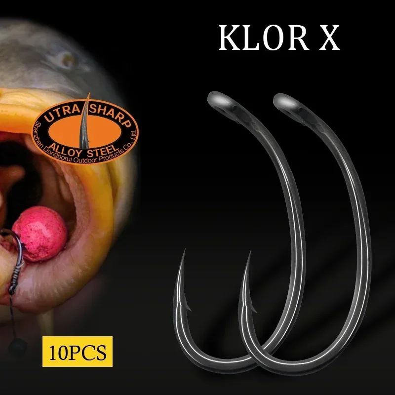 10pcs Carp Fishing Hook Curved – Fishing Hook Barbless Bewertung und Preis