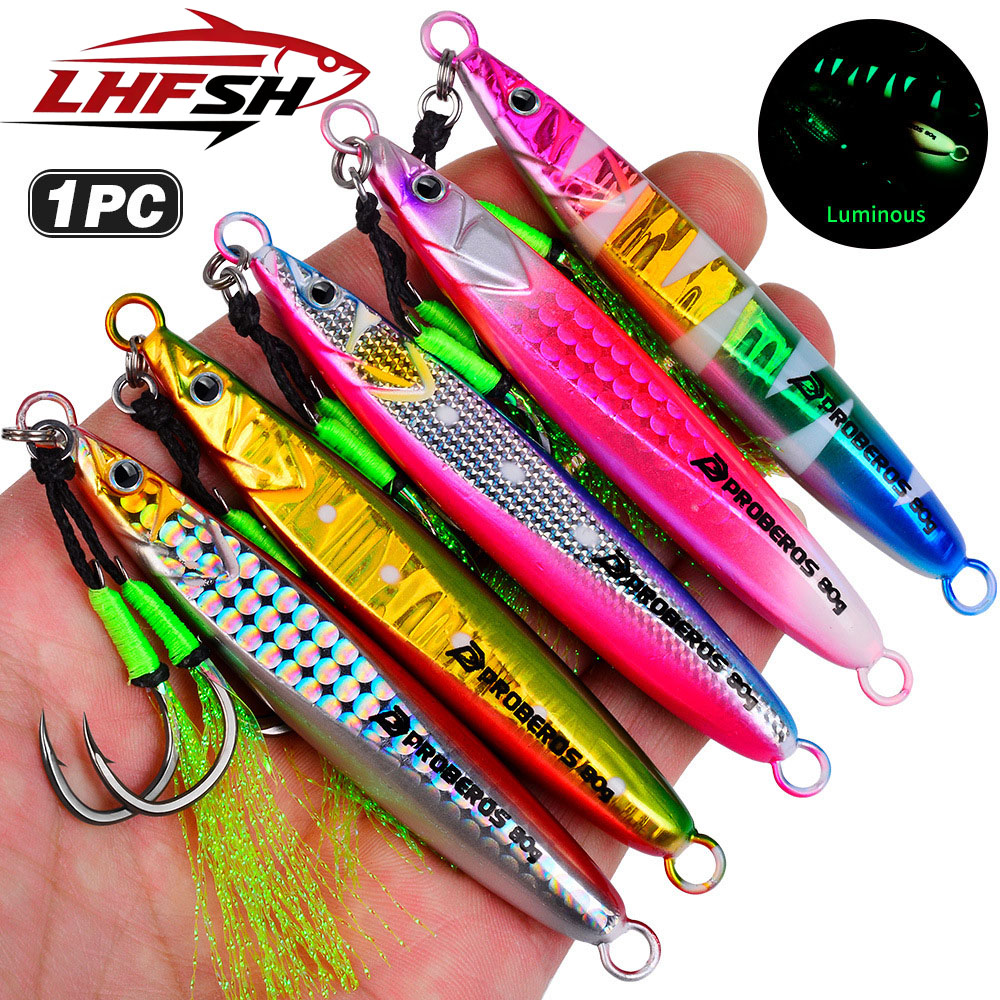 LHFSH Luminous Metal Jig Fishi – Fishing Hook Treble Bewertung und Preis