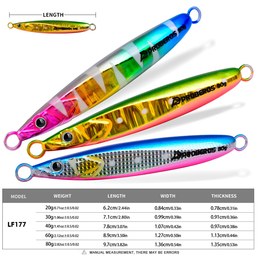 LHFSH Luminous Metal Jig Fishi – Fishing Hook Treble Bewertung und Preis
