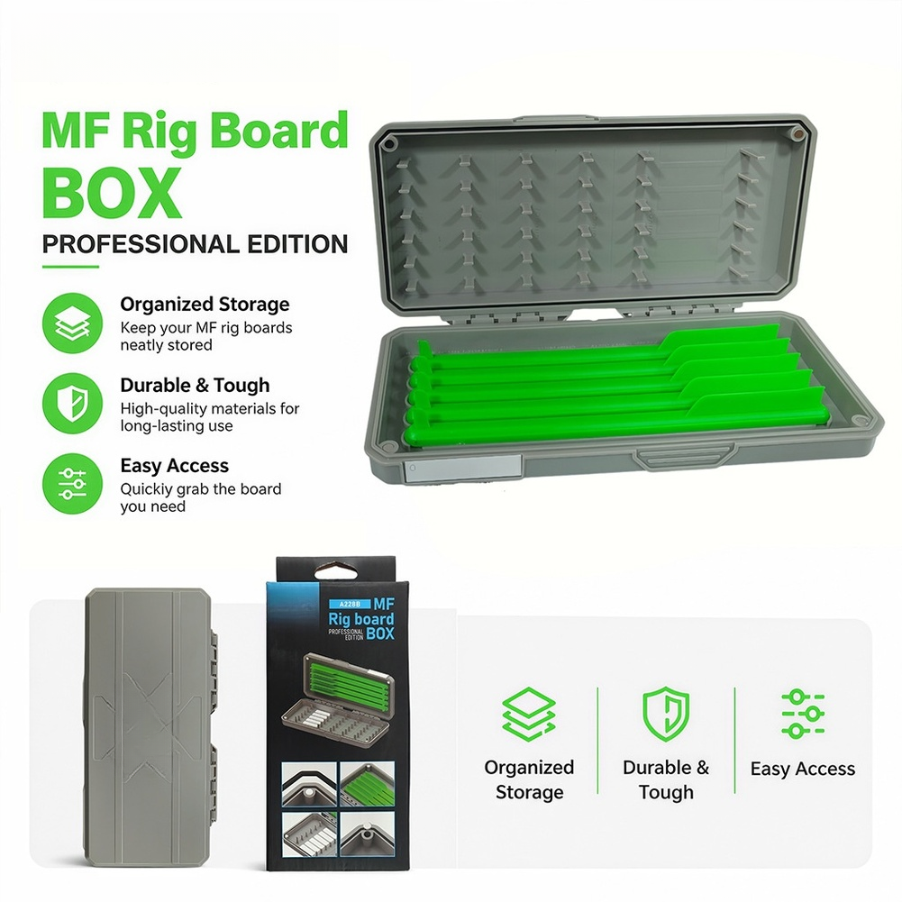 Carp Fishing Rig Board Box wit – Fishing Hook Box Bewertung und Preis