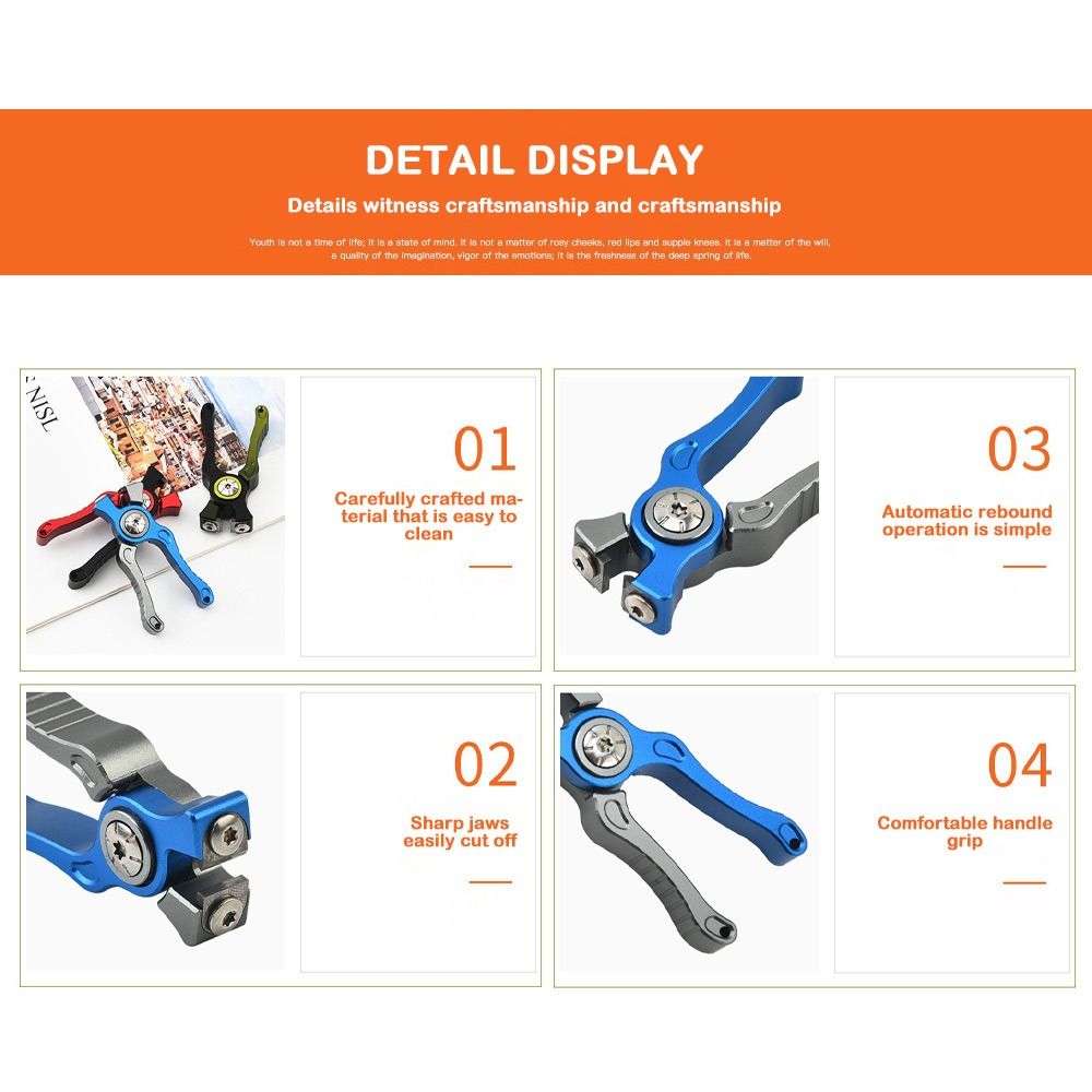 Aluminum Alloy Fishing Pliers  – Fishing Hook Remover Bewertung und Preis