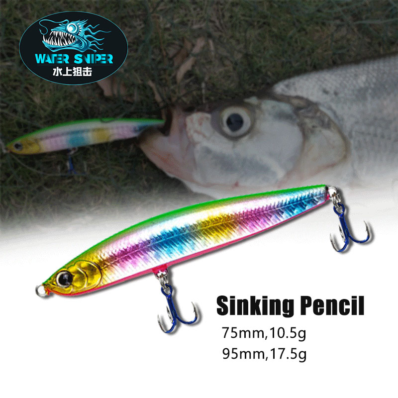 Water Sniper 10.5g 75mm Jerk P – Fishing Hook Treble Bewertung und Preis