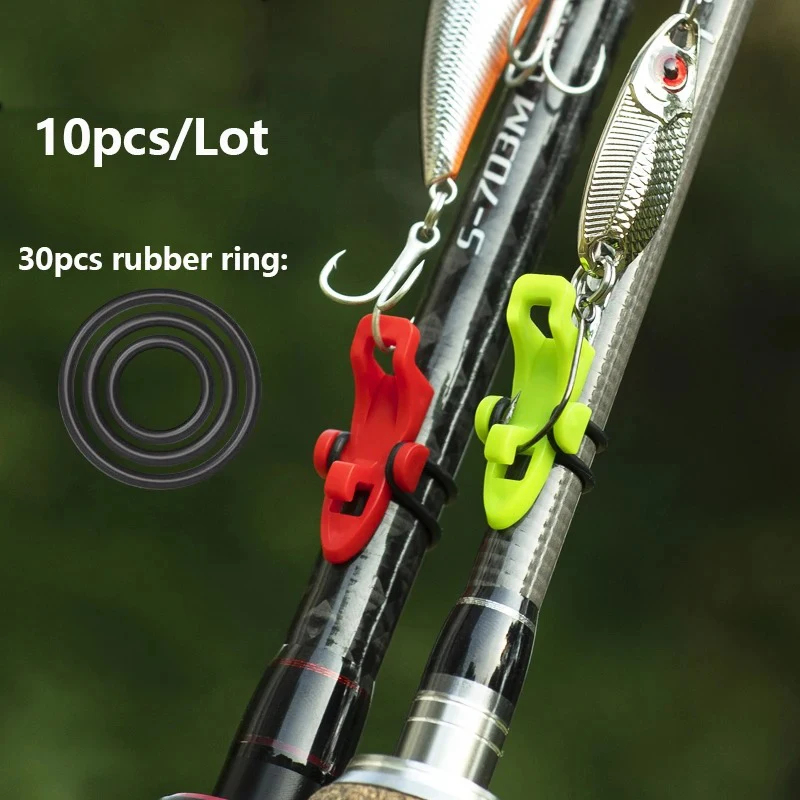 10pcs Fishing Rod Pole Hook Ke – Fishing Hook Jig Bewertung und Preis