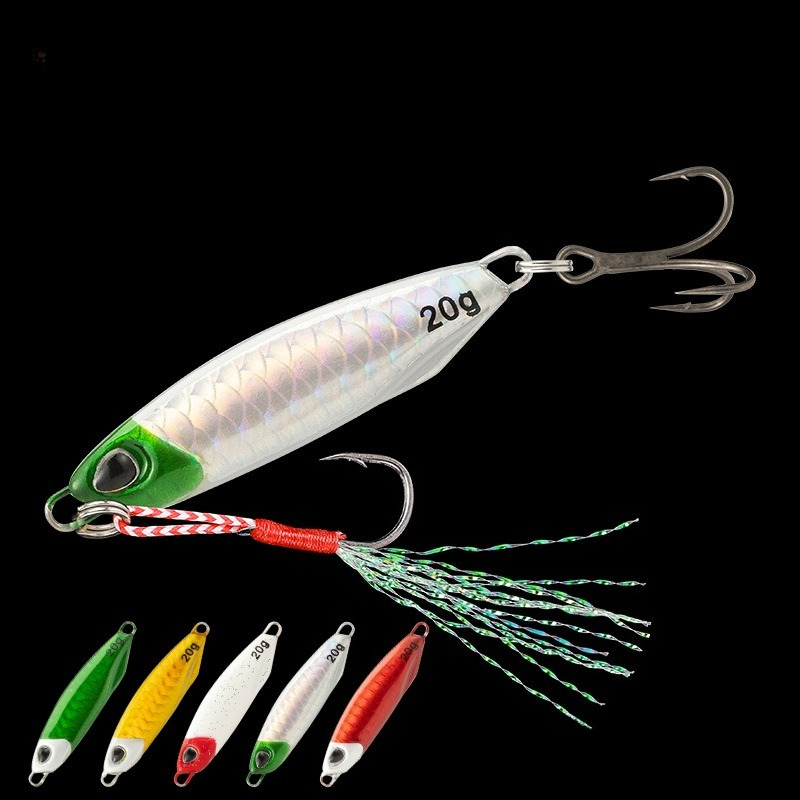 1pcs Metal Cast Jig hooks 20g/ – Fishing Hook Treble Bewertung und Preis