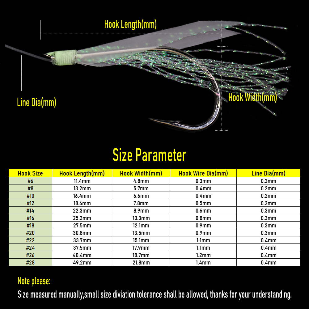 WIFREO 50pc Luminous Simulated – Fishing Hook Circle Bewertung und Preis