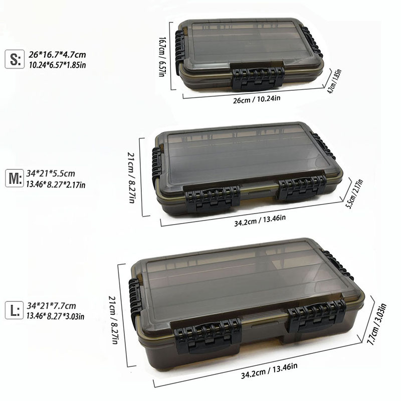 Waterproof Fishing Tackle Box  – Fishing Hook Size Bewertung und Preis