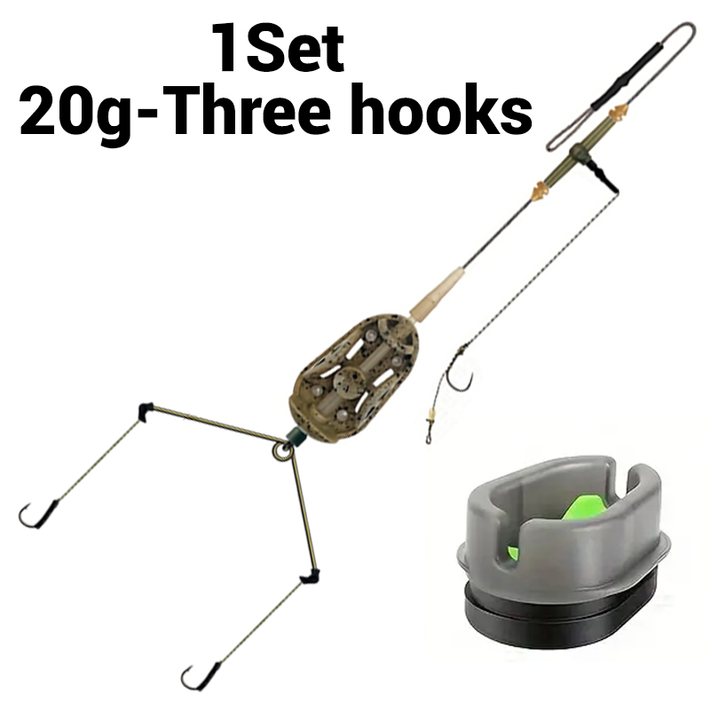 3 Hook Pre-tied Carp Hair Rigs – Fishing Hook Assortment Bewertung und Preis