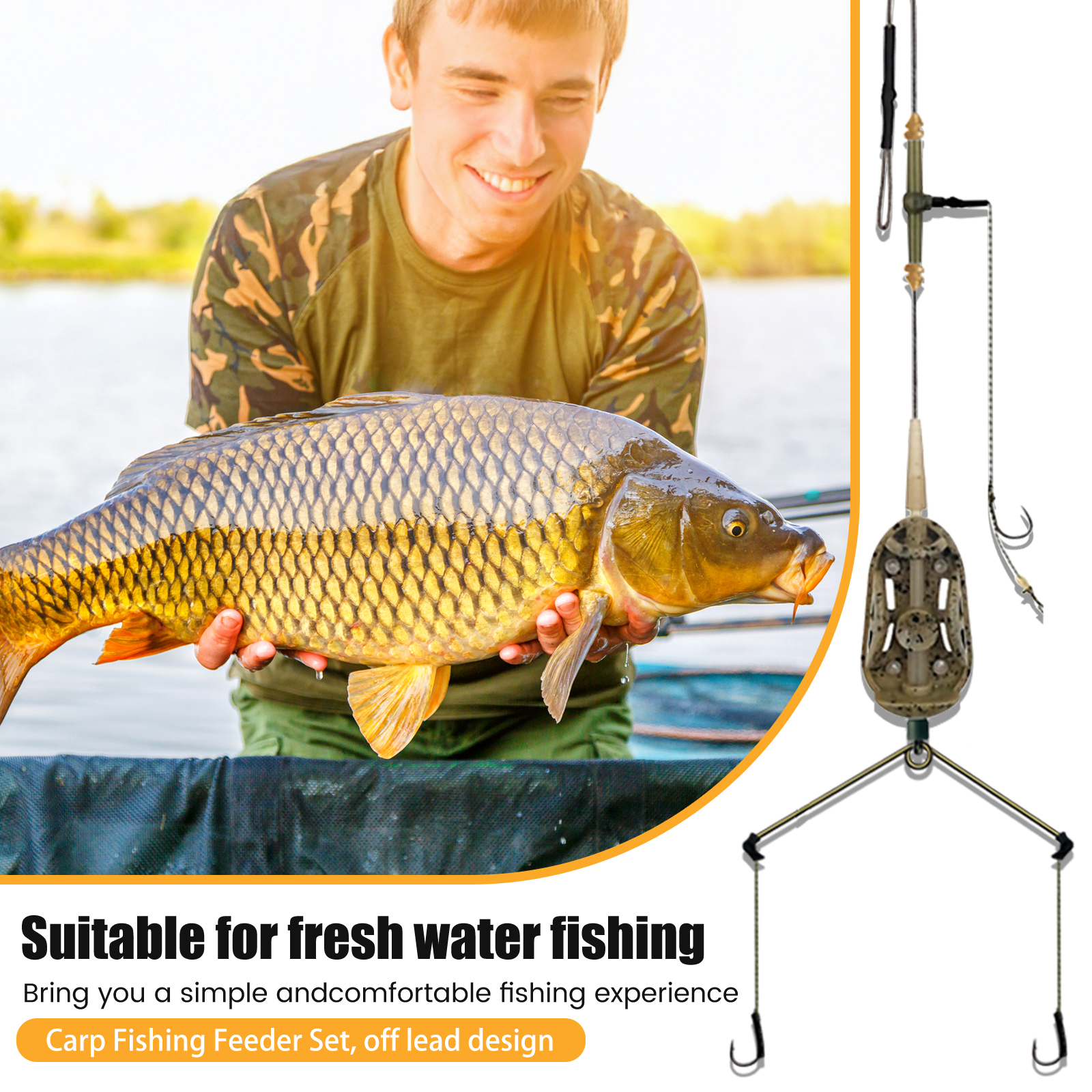 3 Hook Pre-tied Carp Hair Rigs – Fishing Hook Assortment Bewertung und Preis
