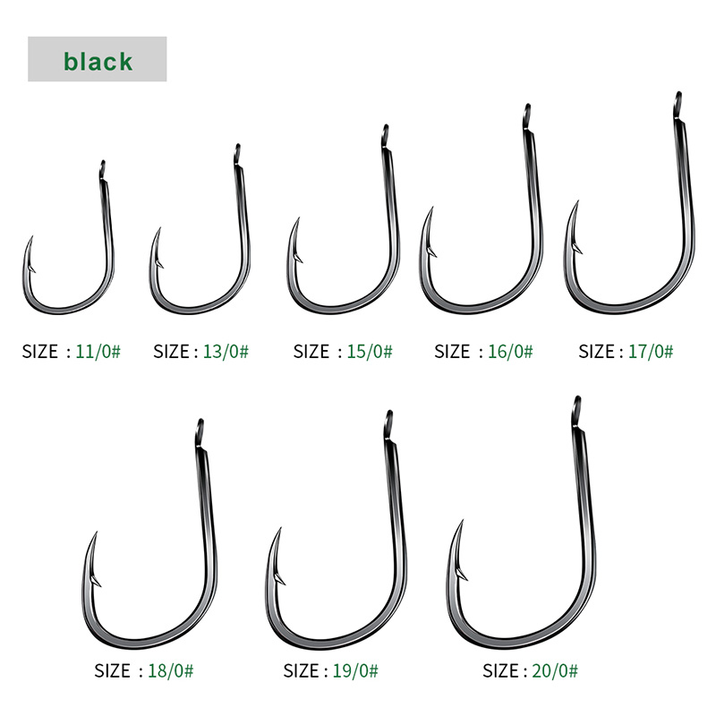 PROBEROS 30Pcs High Carbon Ste – Fishing Hook Offset Bewertung und Preis
