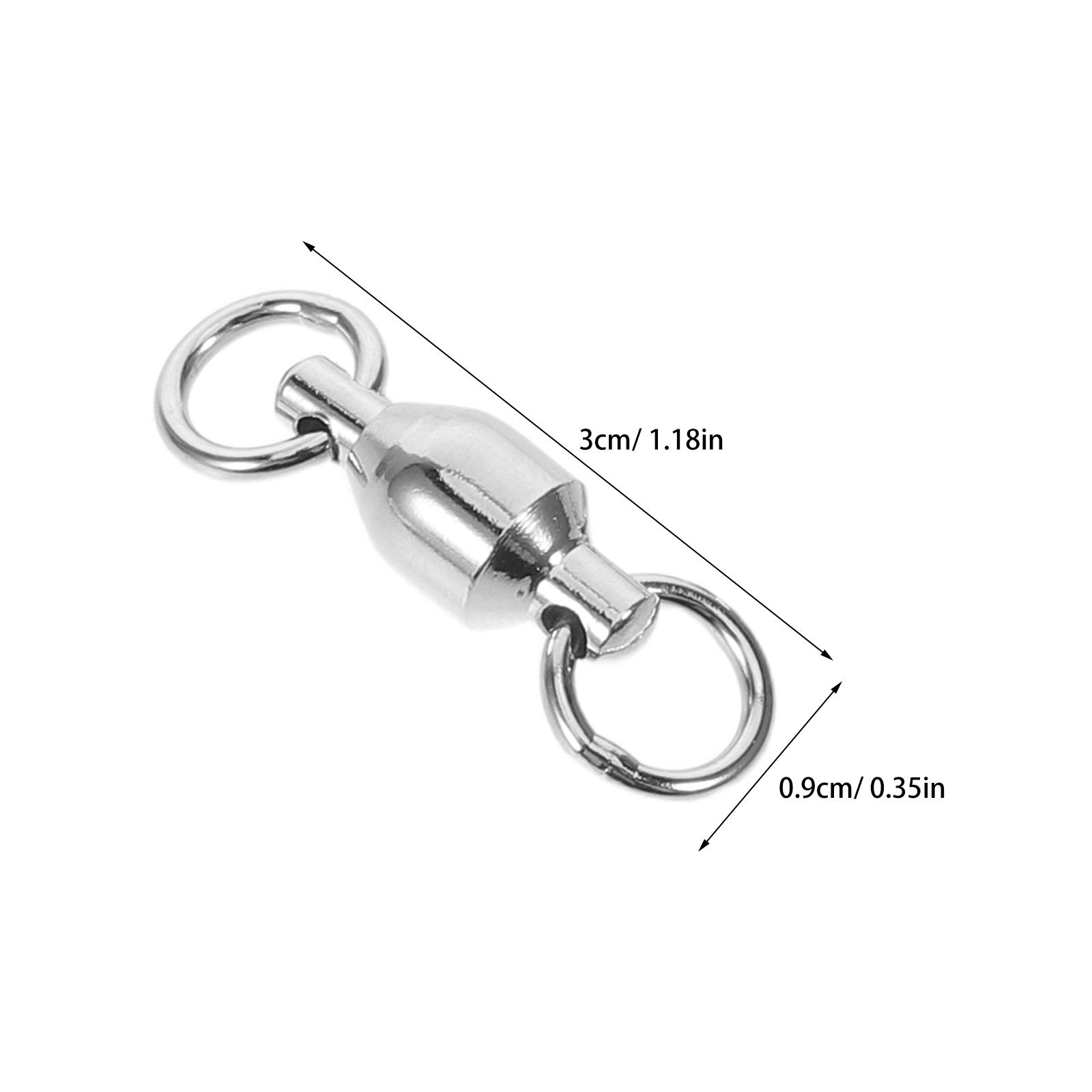 20Pcs Metal Swivel Snap Hooks  – Fishing Hook Stainless Steel Bewertung und Preis
