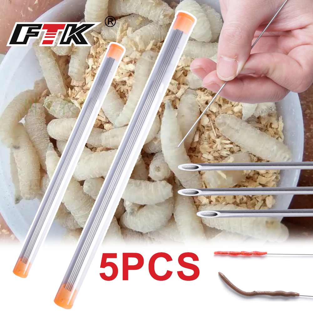FTK Earthworm Hooking Needle S – Fishing Hook Stainless Steel Bewertung und Preis