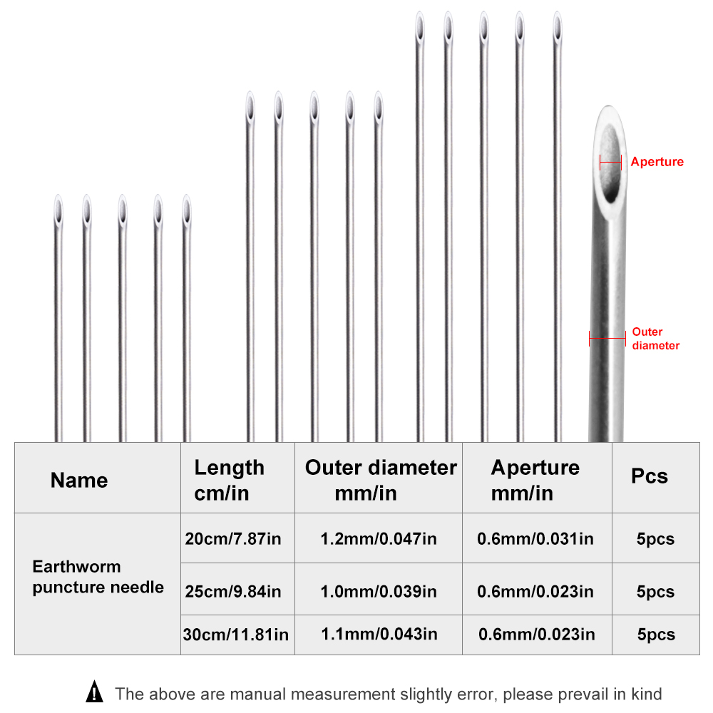 FTK Earthworm Hooking Needle S – Fishing Hook Stainless Steel Bewertung und Preis