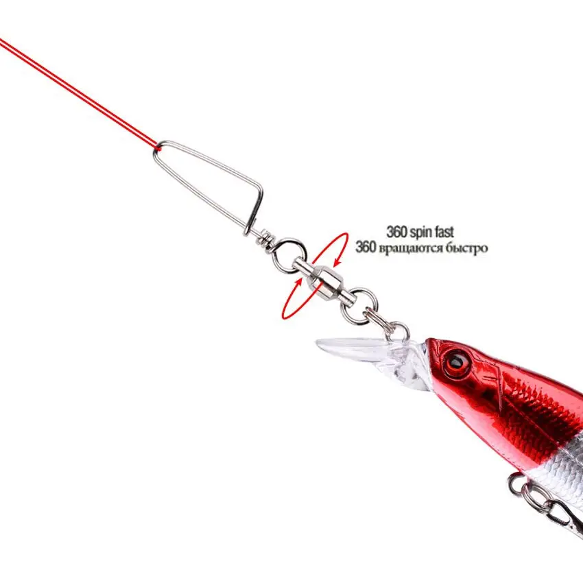 50pcs Fishing Ball Bearing Swi – Fishing Hook Box Bewertung und Preis