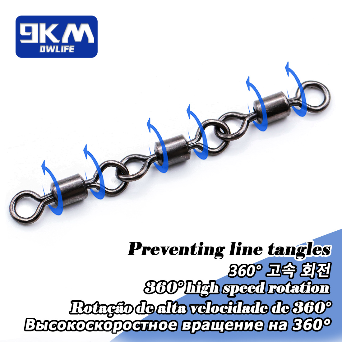 Three Joint Rolling Swivels Fi – Fishing Hook Offset Bewertung und Preis