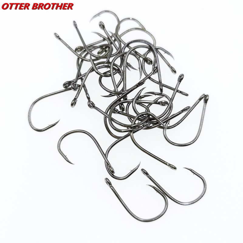 30pcs/lot 3-12#size Circle Eye – Fishing Hook Circle Bewertung und Preis