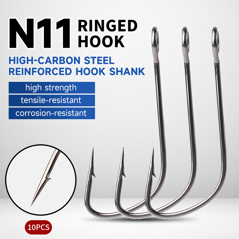 Supercontinent 2#-12# 10pcs Ba – Fishing Hook Offset Bewertung und Preis