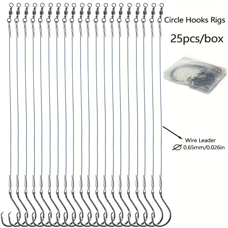 25pcs Heavy Duty Circle Hooks  – Fishing Hook Assortment Bewertung und Preis
